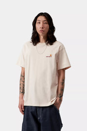 CARHARTT WIP  AMERICAN SCRIPT NATURAL