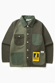 SERVICE WORKS PATCHWORK COVERALL Green