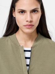 FRENCH CONNECTION WREN BOMBER WK WASHED KHAKI