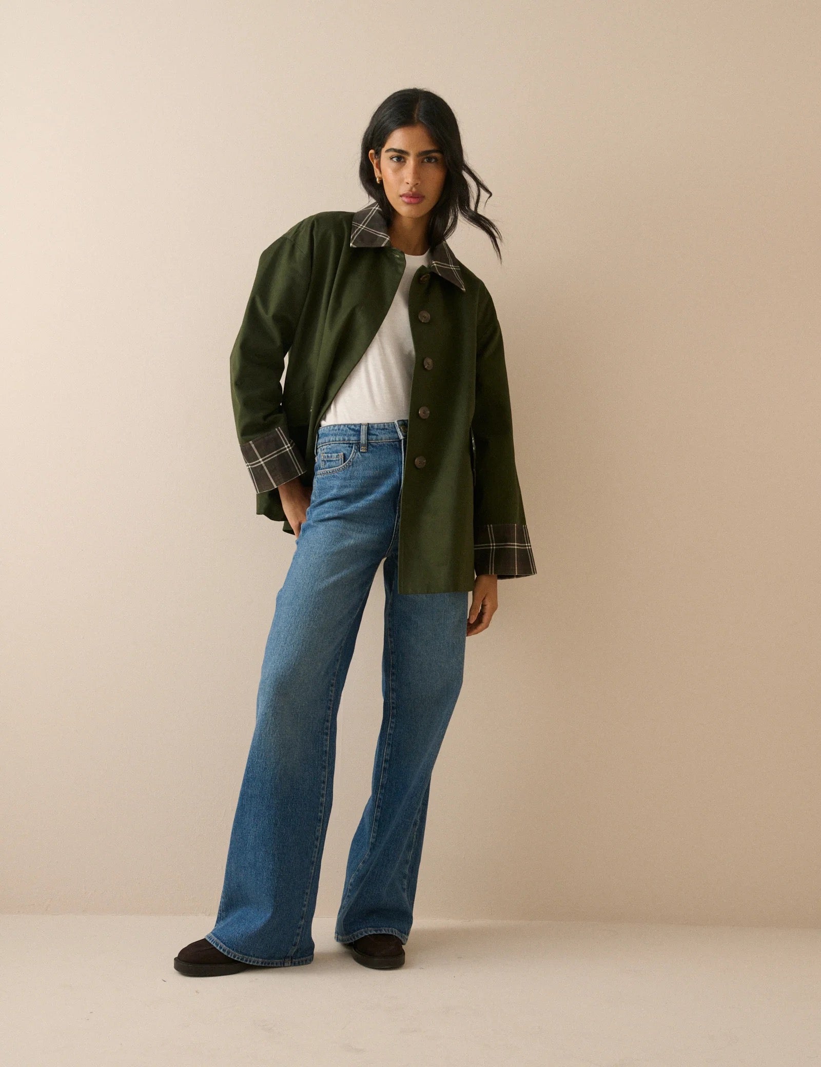 NOBODYS CHILD  FION TARTAN Green