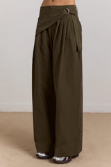 DAMSON MADDER FABIA TROUSER KHAKI
