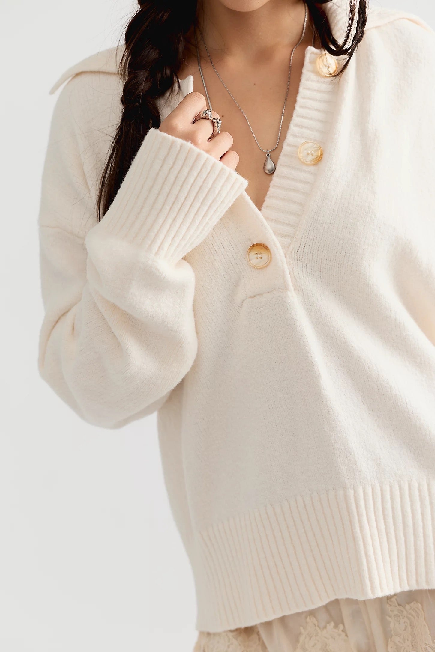 FREE PEOPLE TRADING UP IVORY