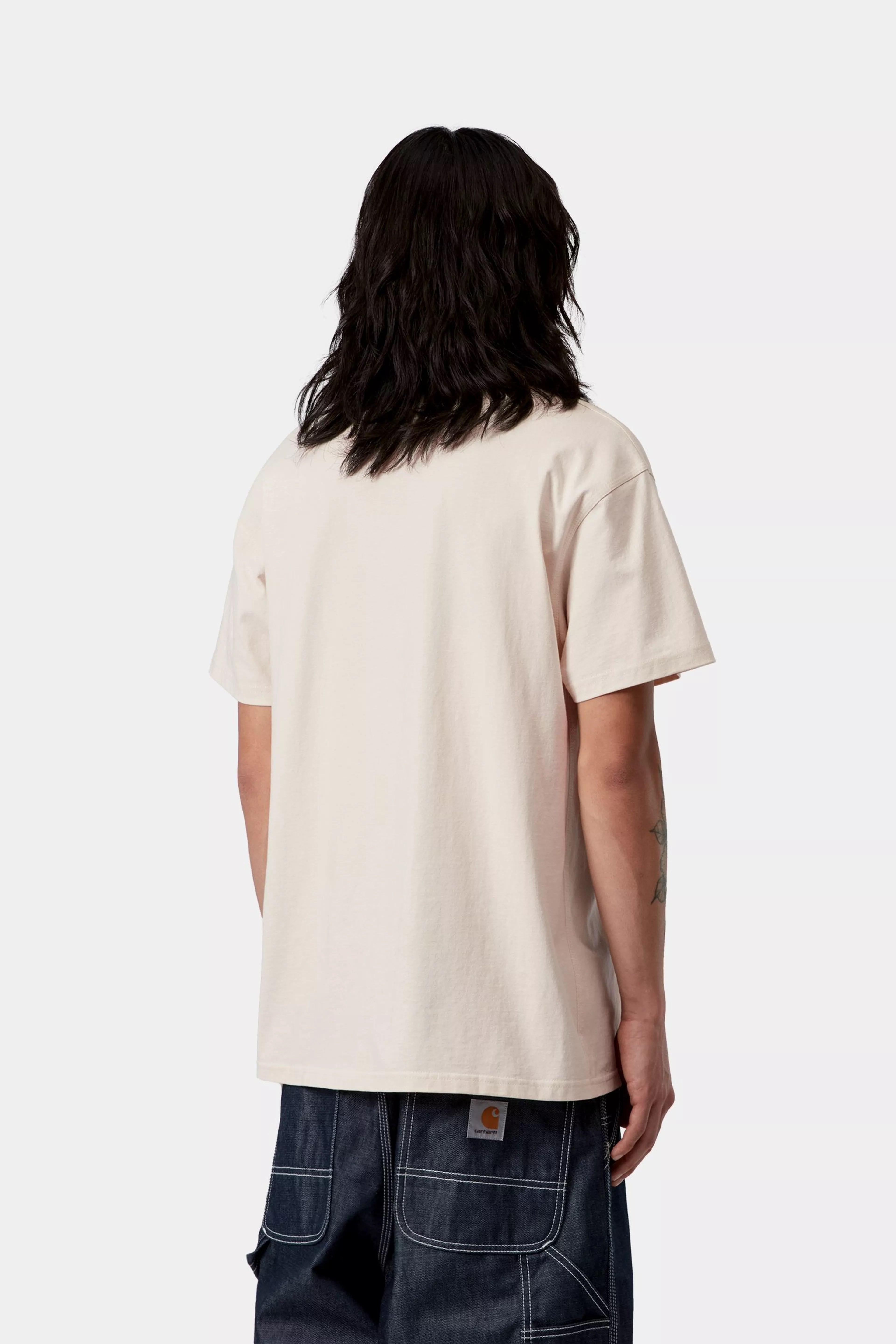 CARHARTT WIP  AMERICAN SCRIPT NATURAL