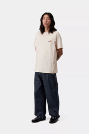 CARHARTT WIP  AMERICAN SCRIPT NATURAL