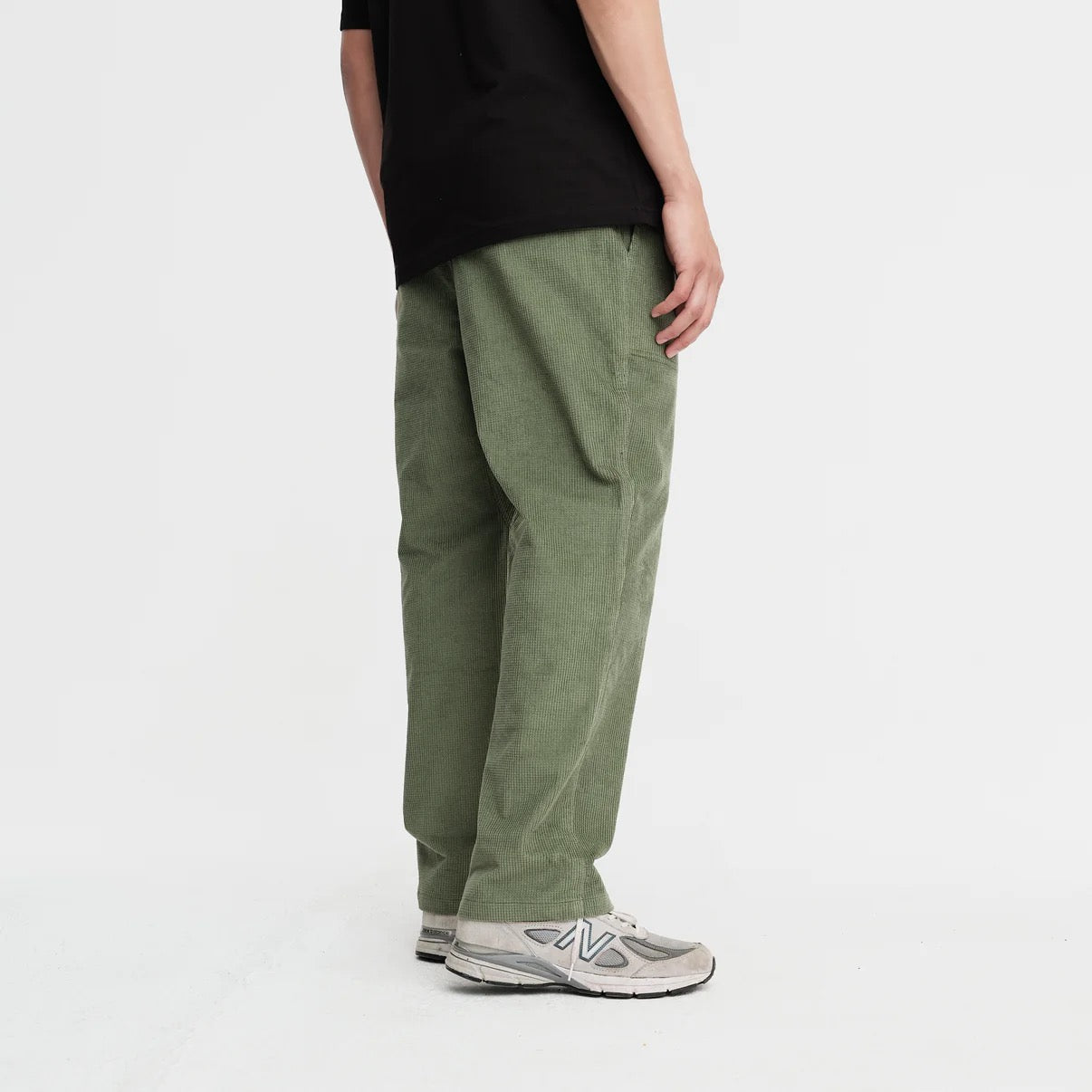 PARLEZ AMES CORD TROUSER OLIVE