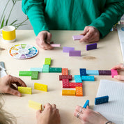 GRADIENT DOMINOES MULTI BLOCK DESIGN