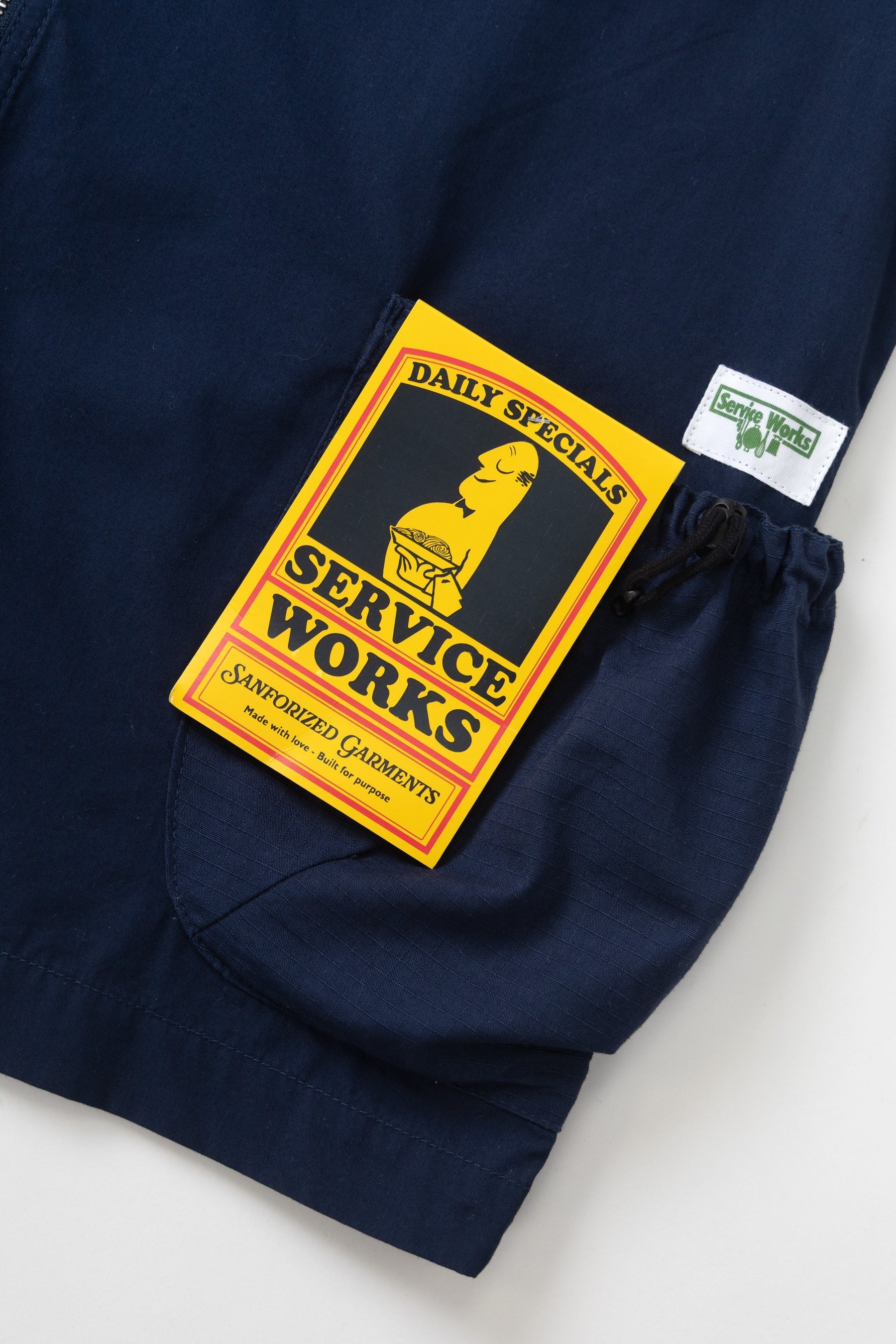 SERVICE WORKS  GARDENER NAVY VEST