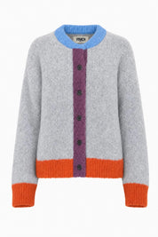 FRNCH  ITHAQUE GREY CARDIGAN