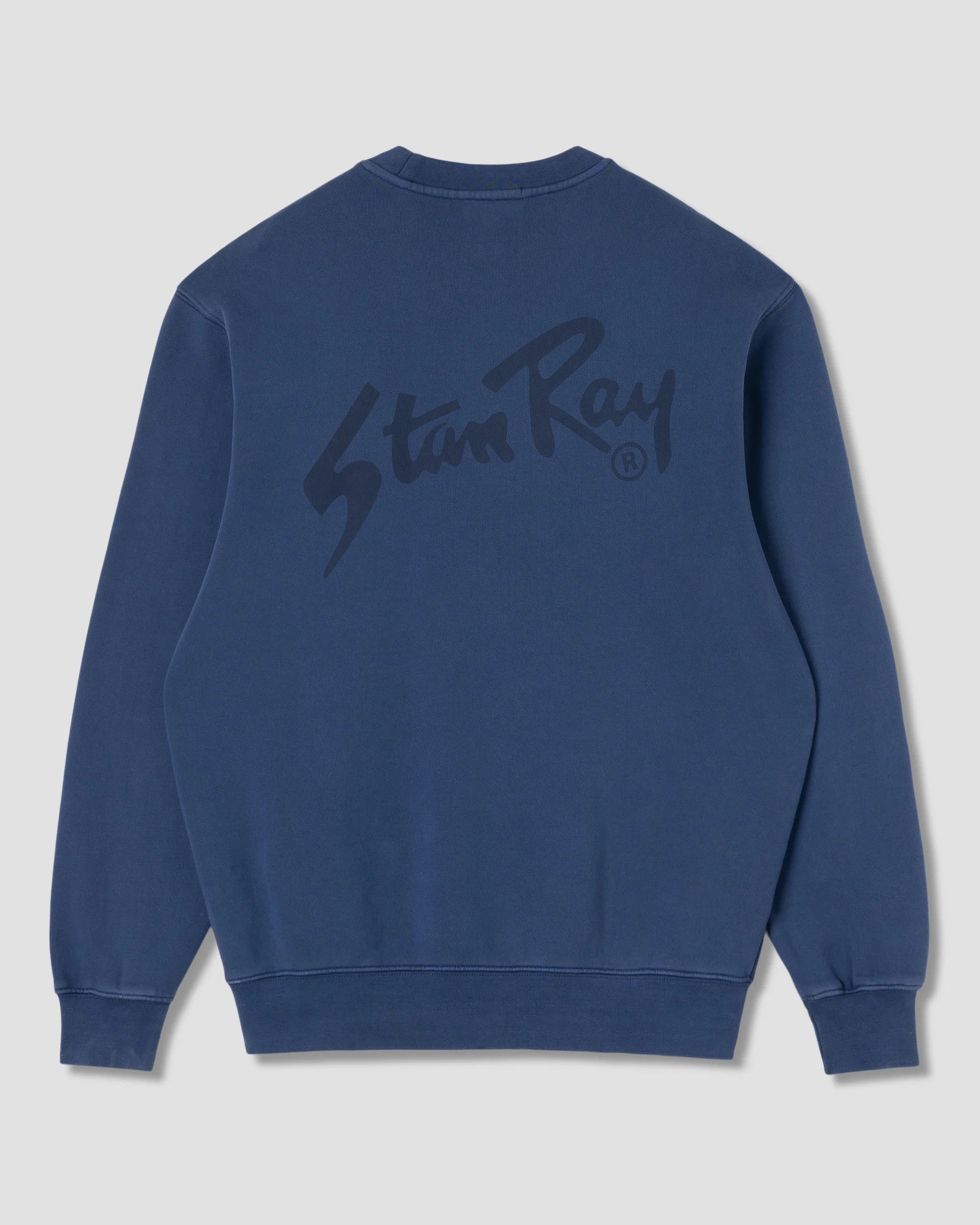 STANRAY  OG CREW WASHED NAVY
