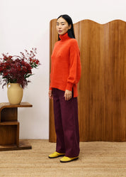 FRNCH  ROLL NECK ROUGE