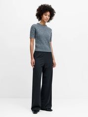 FRENCH CONNECTION  KEZIA TEXTURE MID GREY