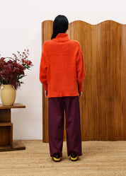 FRNCH  ROLL NECK ROUGE