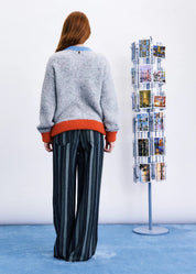 FRNCH  ITHAQUE GREY CARDIGAN