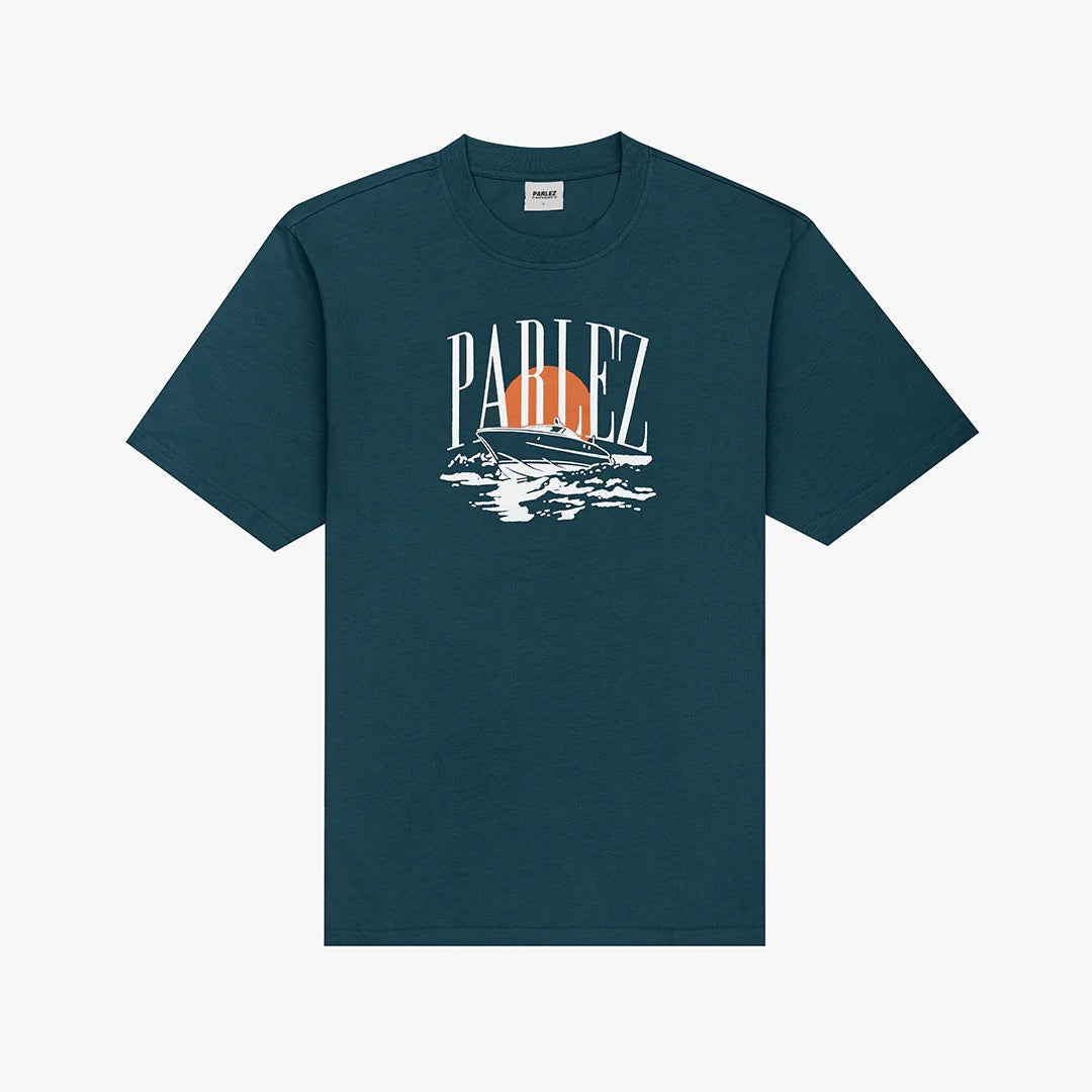 PARLEZ  VEHI T SHIRT PETROL