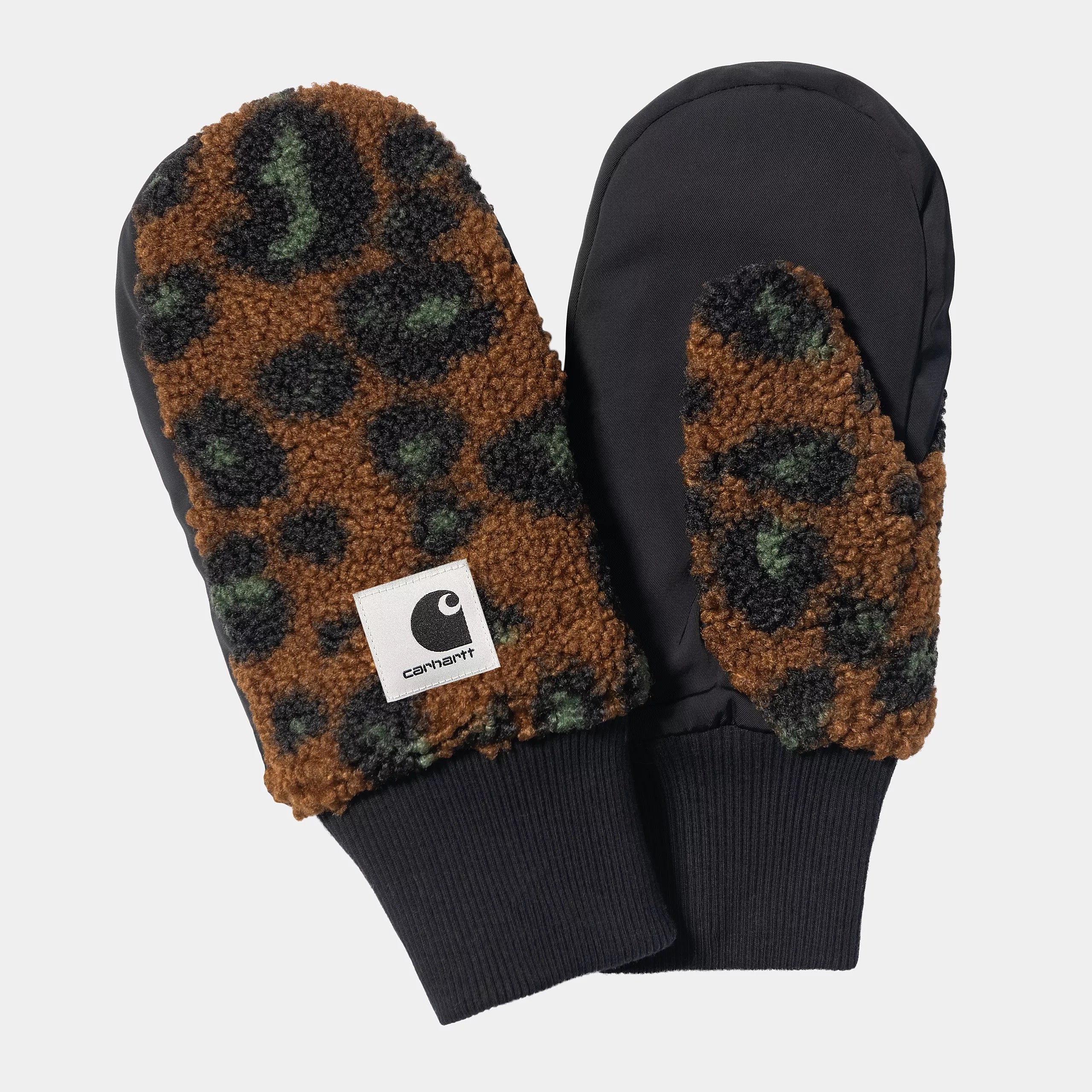 CARHARTT WIP ORLA MITTEN CAMO LEO JACQUARD