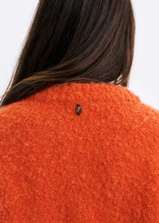 FRNCH  SYROS ORANGE CARDIGAN