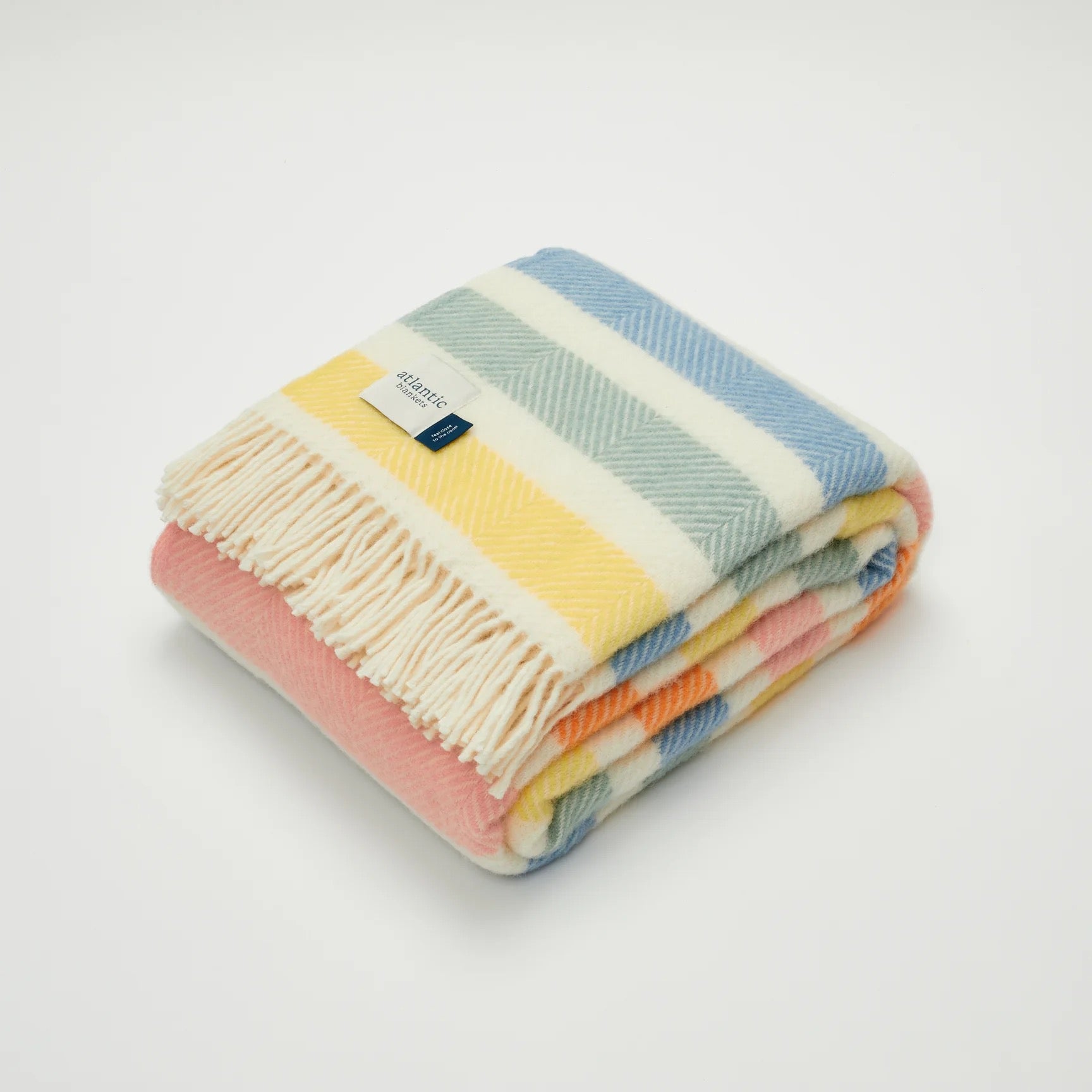 ATLANTIC BLANKET CANDY STRIPE MULTI