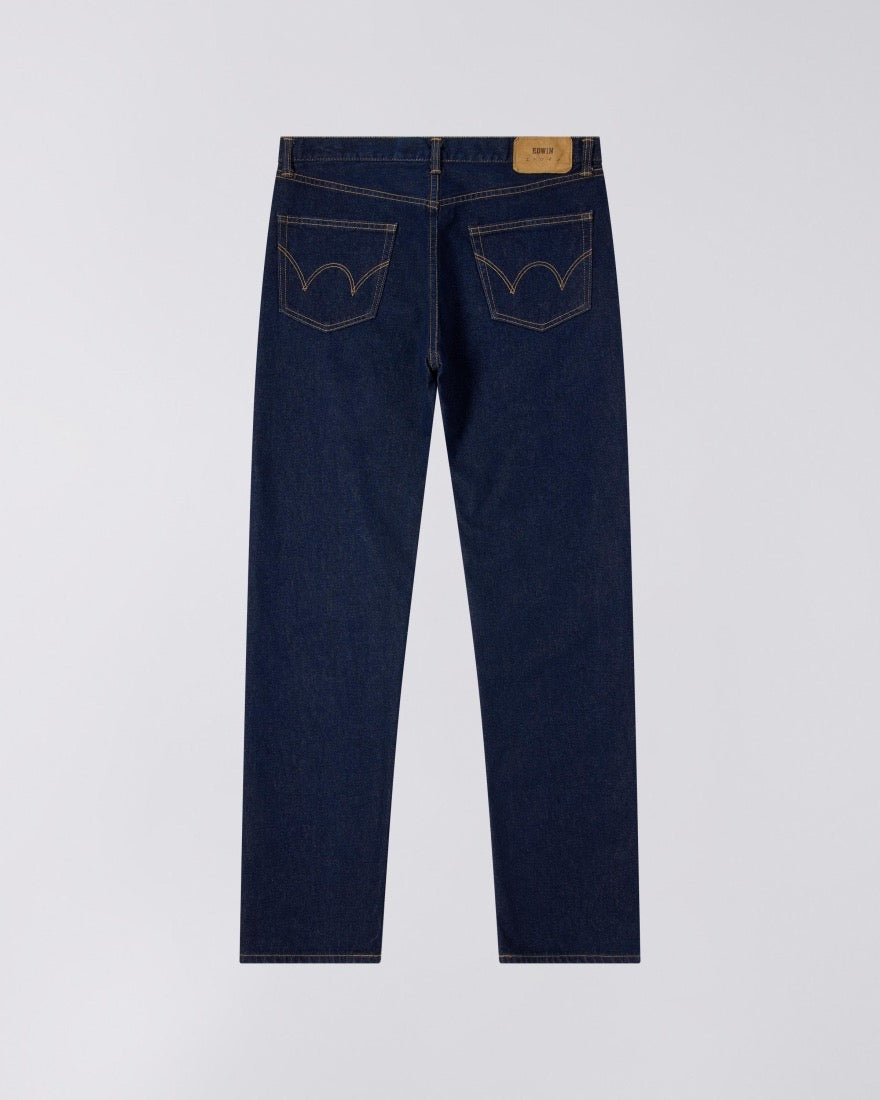 EDWIN REGULAR STRAIGHT BLUE RINSED JEAN