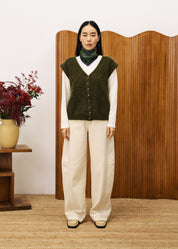 FRNCH TANK BUTTON KAKI