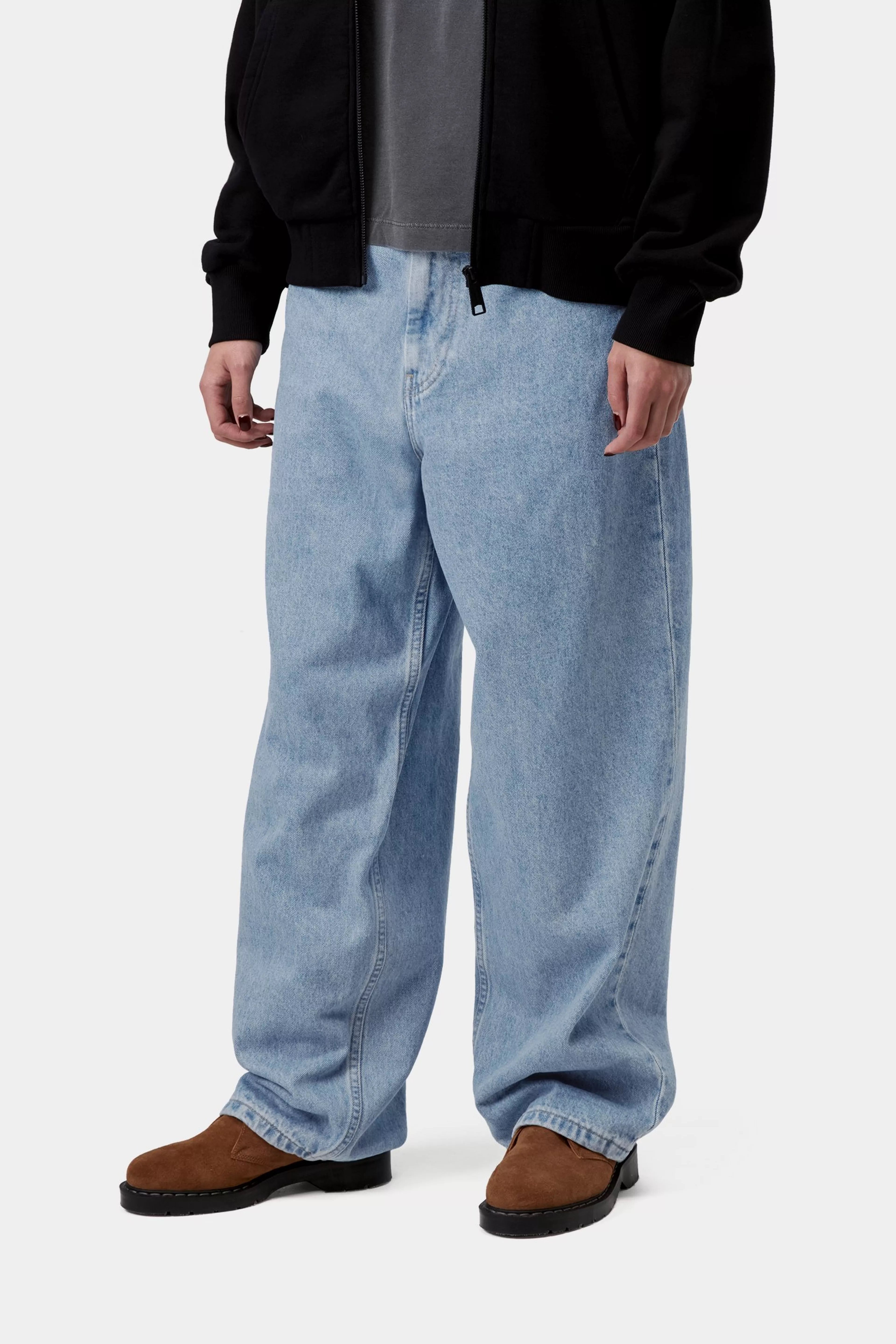 CARHARTT WIP  BRANDON BLUE STONE BLEACHED