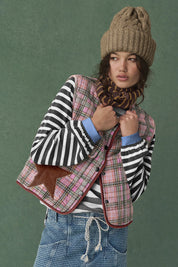 FREE PEOPLE COAST LINE BEANIE FAWN