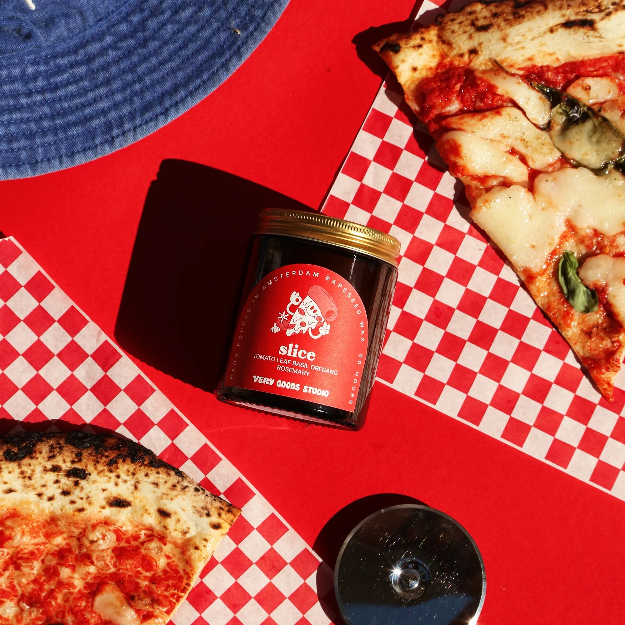 SLICE 170ML TOMATO/BASIL/OREG/ROSEM CANDLE