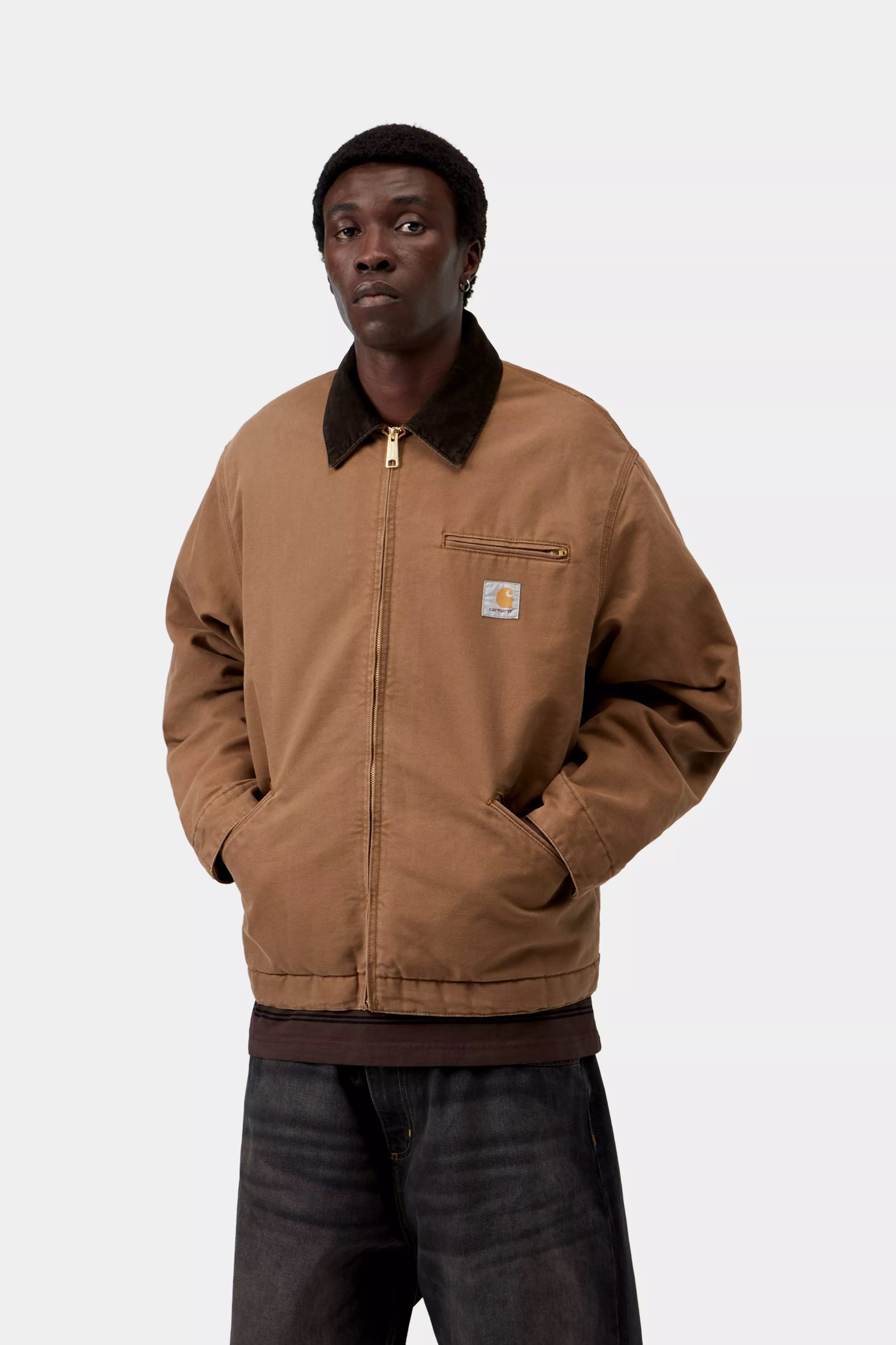 CARHARTT WIP  OG DETROIT H BROWN/TOBACCO STONE