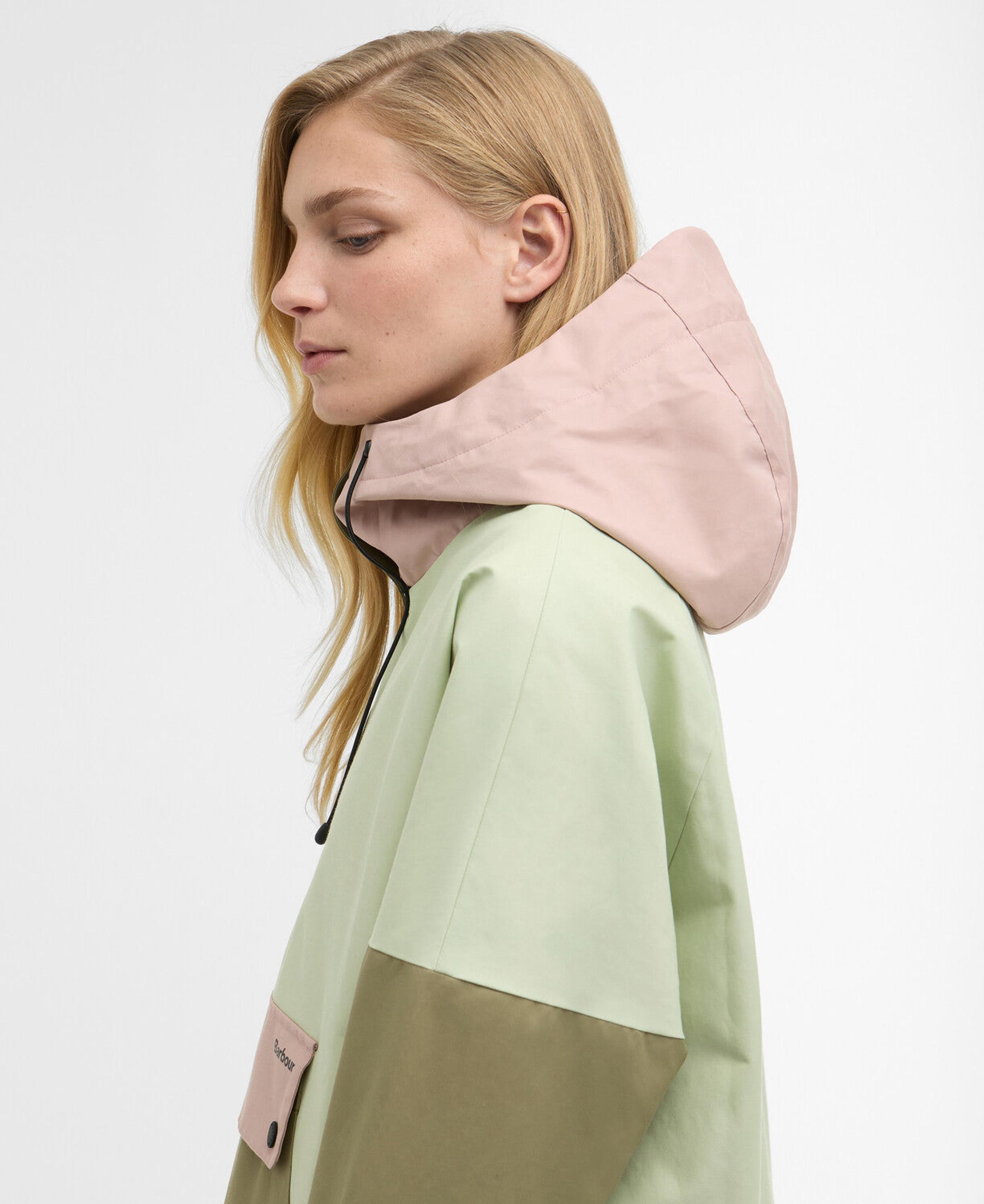 BARBOUR  BEDAFELL SPRING GREE/GARDENIA/OLIVE