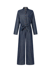 FRNCH JUMPSUIT BLEU MARINE