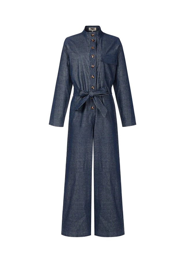 FRNCH JUMPSUIT BLEU MARINE