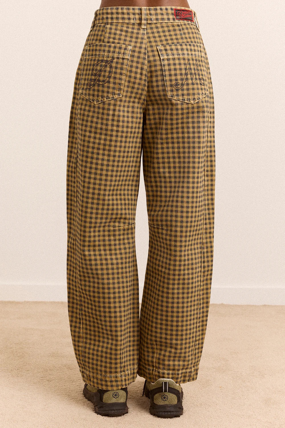 DAMSON MADDER  FELIX CHECK DENIM QUINCE GINGHAM