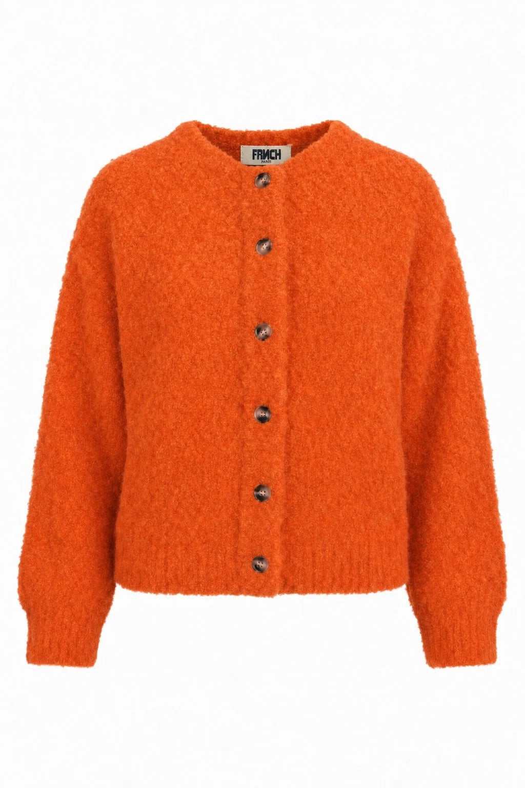 FRNCH  SYROS ORANGE CARDIGAN