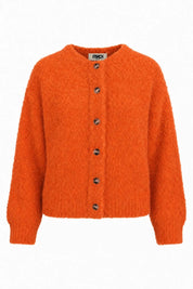 FRNCH  SYROS ORANGE CARDIGAN