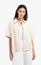 YAYA DENIM JKT DESERT BEIGE DENIM