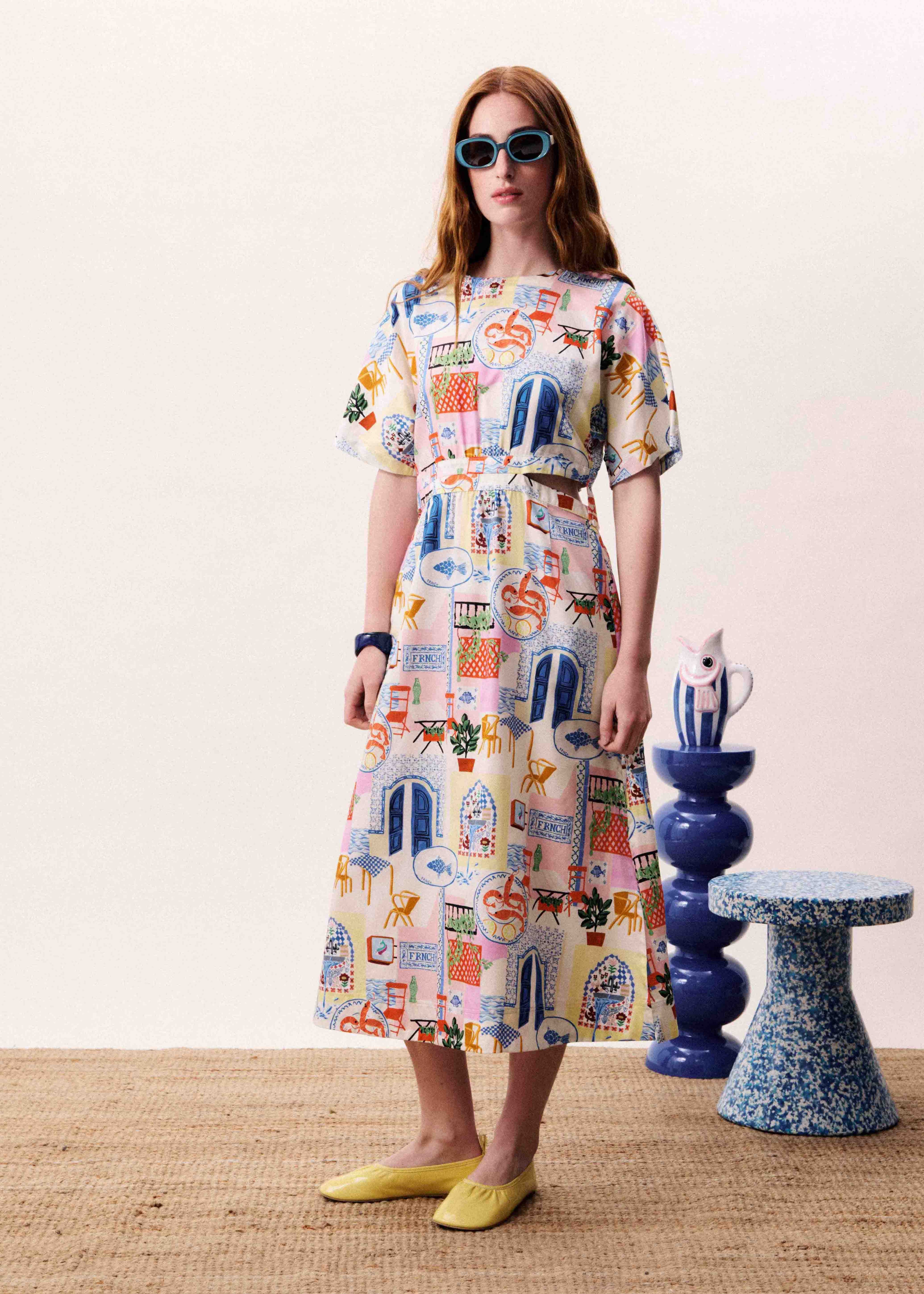 FRNCH ROBE PERLE BORD DE LEAU DRESS