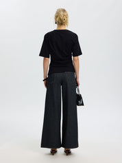 SELECTED WOLINE TWIST Black
