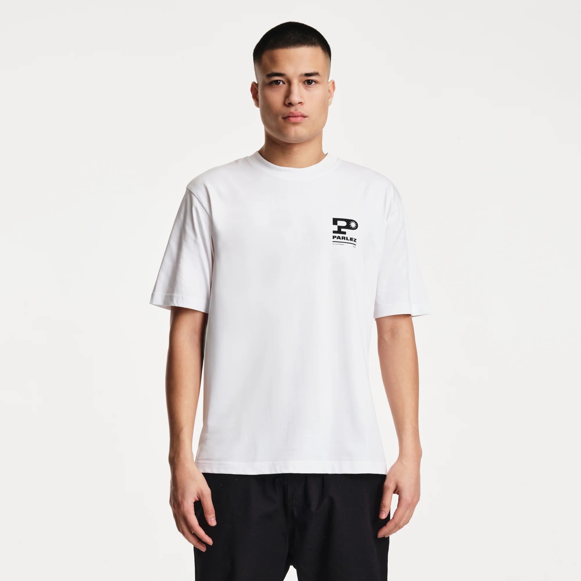 PARLEZ  COMPLEX T SHIRT  White