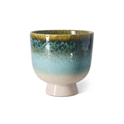 HKLIVING  RETRO FLOWER POT LAGOON