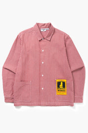 SERVICE WORKS  GINGHAM WAITER Red