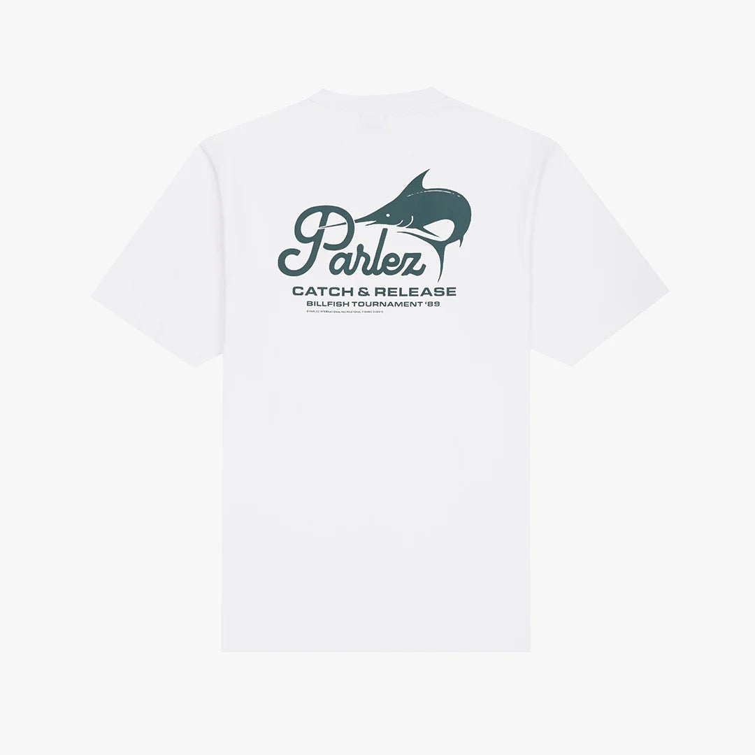 PARLEZ  RELEASE T SHIRT  White