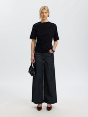 SELECTED WOLINE TWIST Black