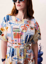 FRNCH ROBE PERLE BORD DE LEAU DRESS