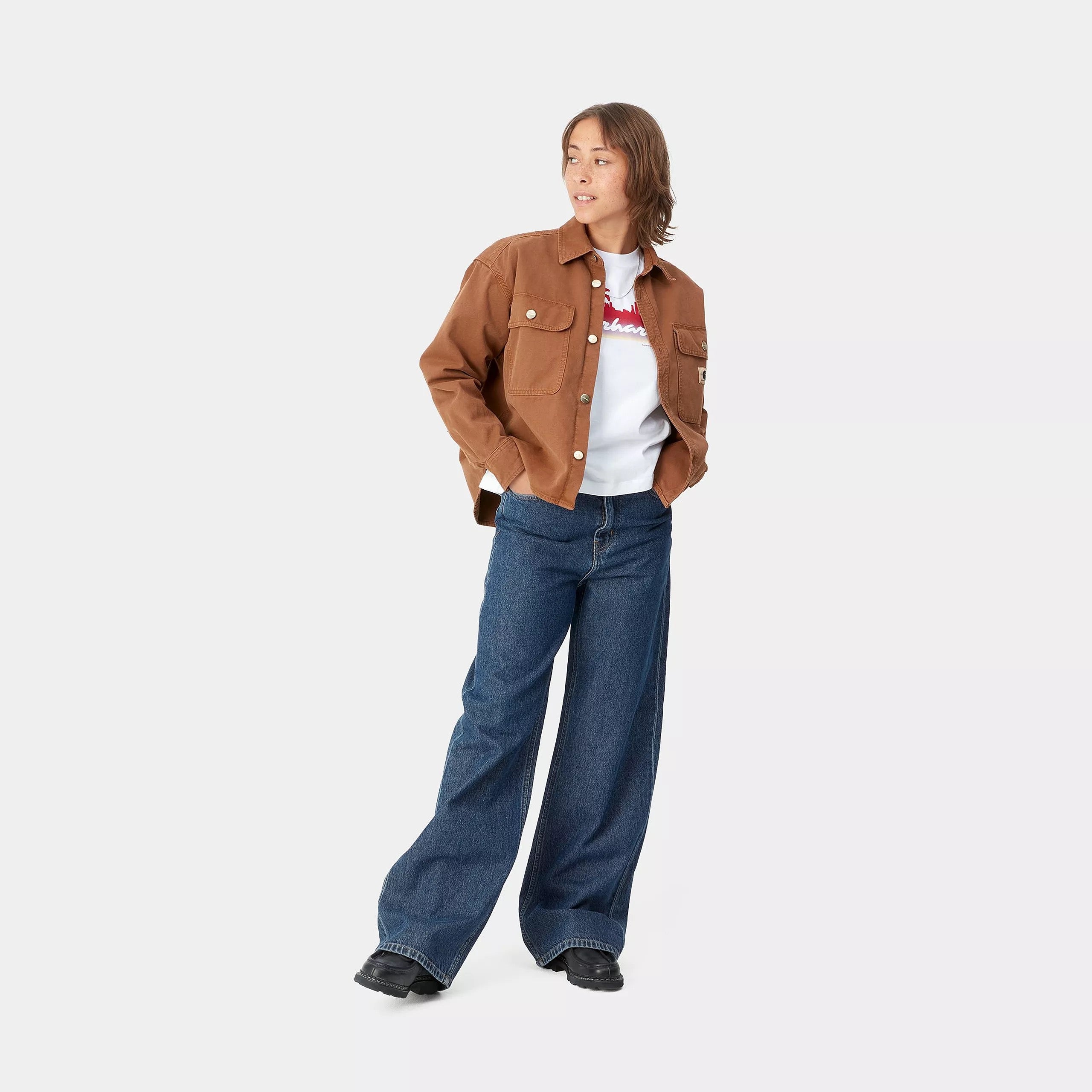 CARHARTT  JANE PANT BLUE DARK USED