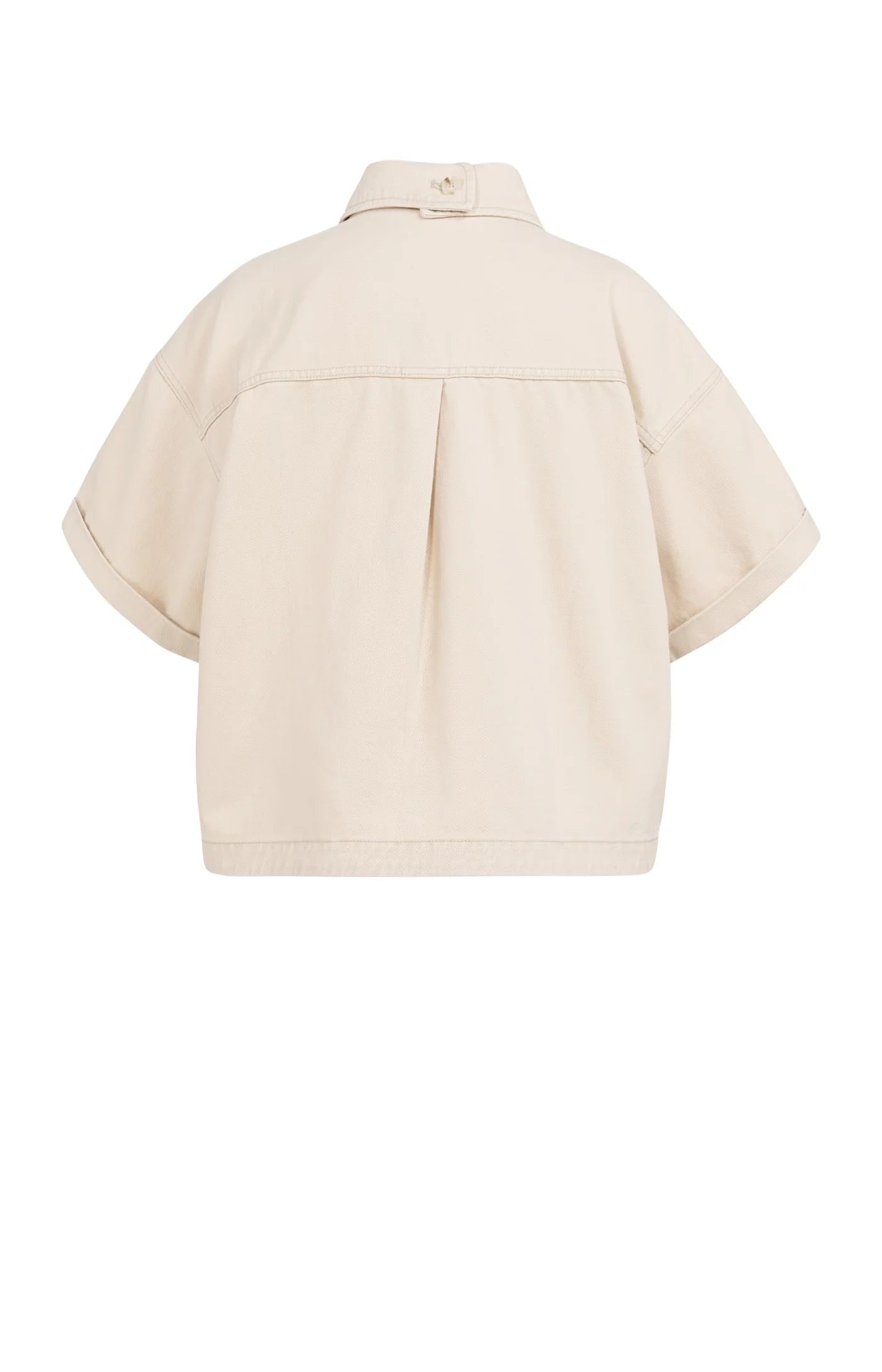 YAYA DENIM JKT DESERT BEIGE DENIM