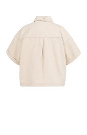 YAYA DENIM JKT DESERT BEIGE DENIM
