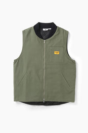 SERVICE WORKS  WORK VEST OLIVE