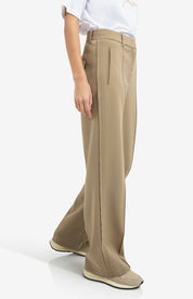 YAYA WIDE LEG KHAKI GREEN