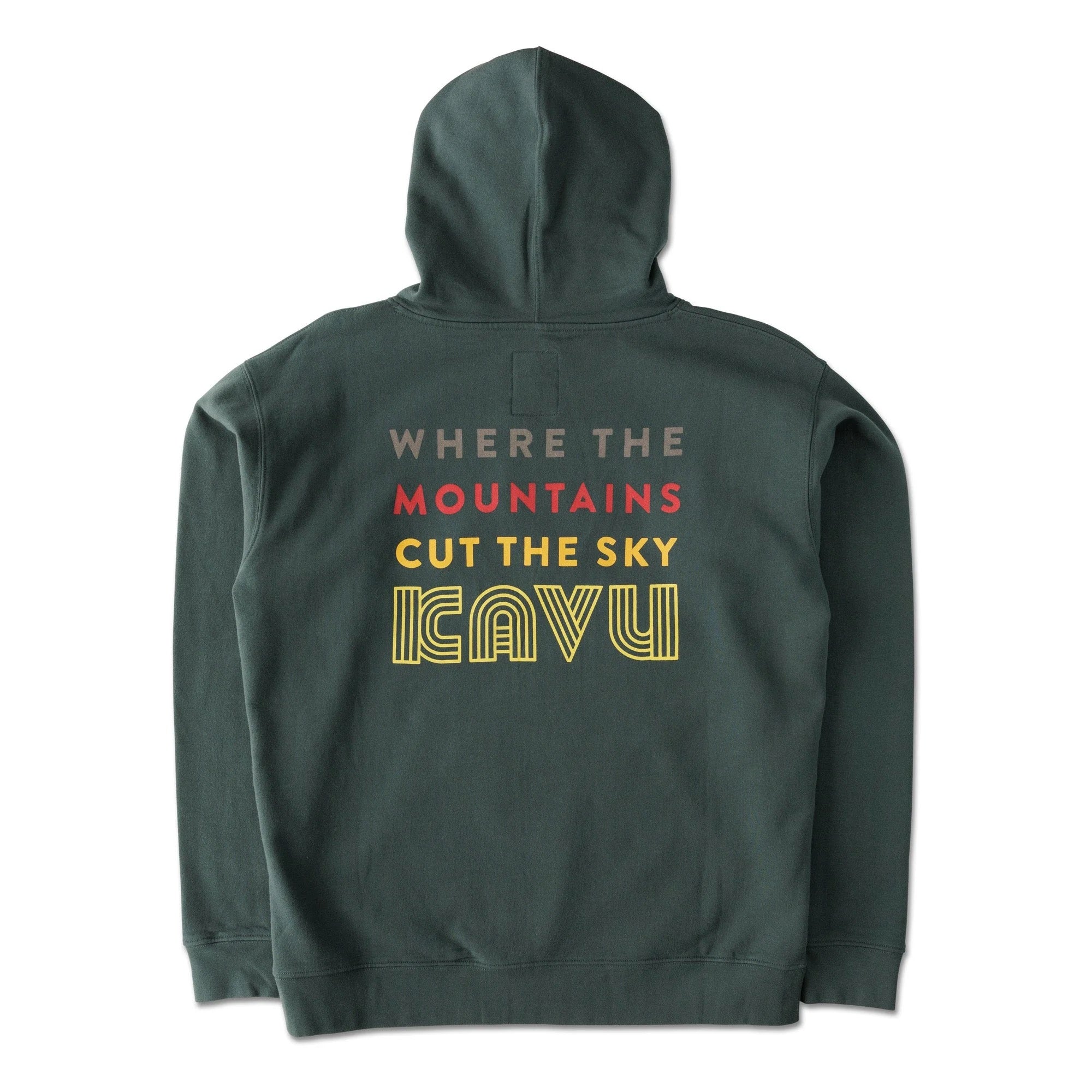 KAVU CORE HOODIE DARK SPRUCE