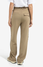 YAYA WIDE LEG KHAKI GREEN