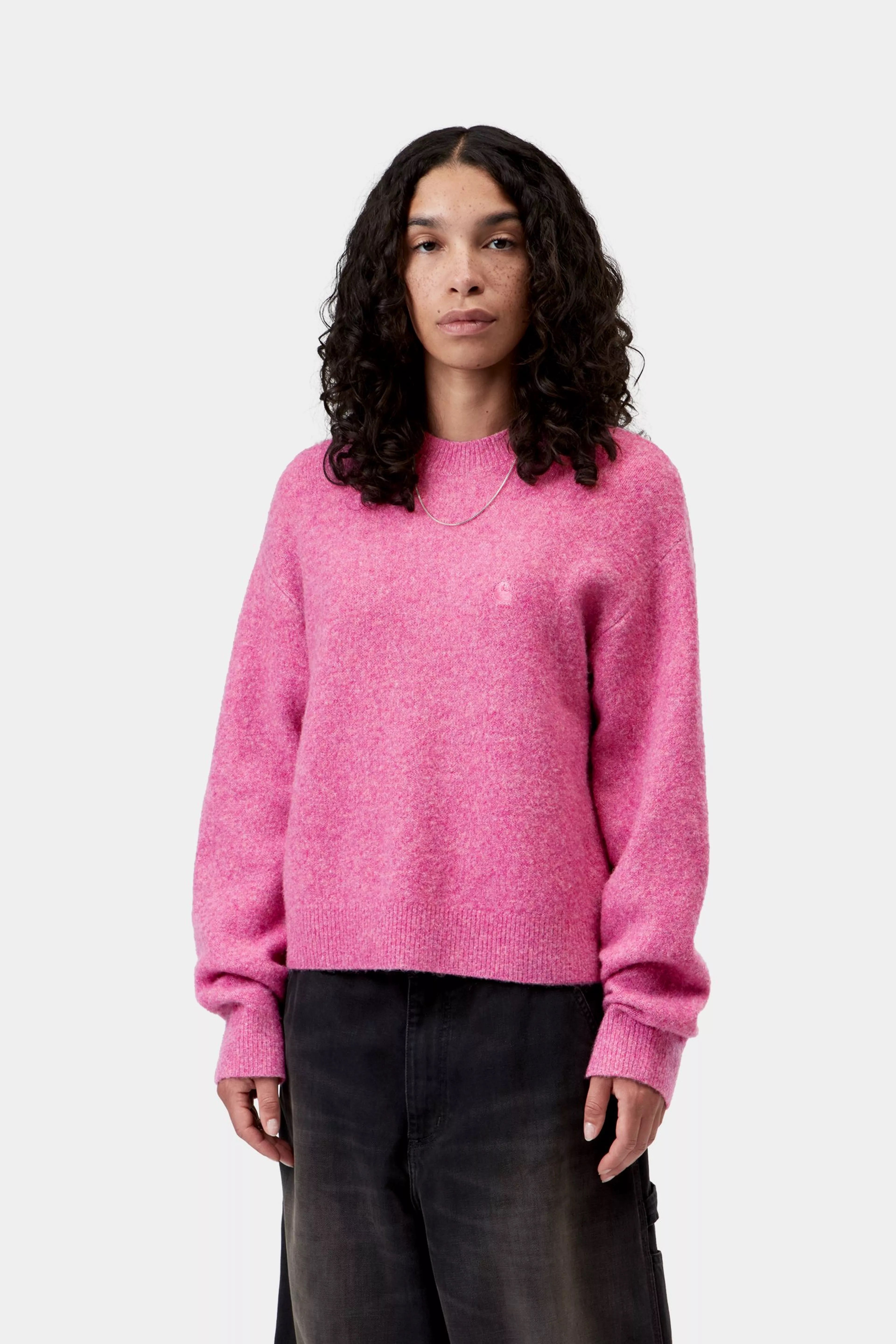 CARHARTT WIP  CURTIS SWEAT TANGLED HORTENSIA